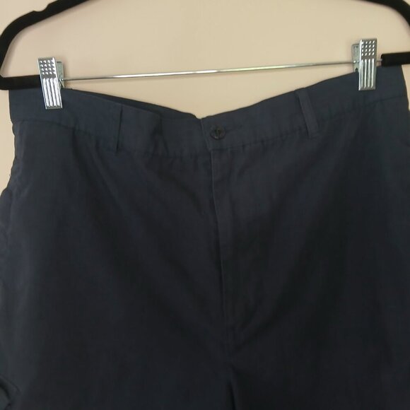 Fox Mens Cargo Golf Shorts Navy Blue Size 34 - Picture 4 of 6